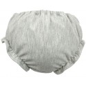 Culotte bebé punto gris