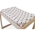 Funda cambiador bebe 80x50 new panda rosa