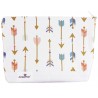 Neceser impermeable flechas pastel