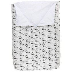 Arrullo o saco capazo bebe cebra