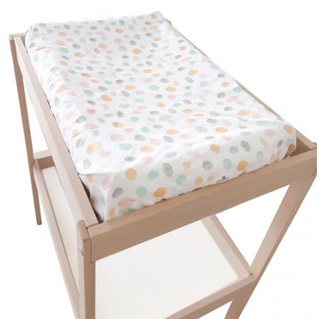 Funda cambiador bebe 80x50 confeti