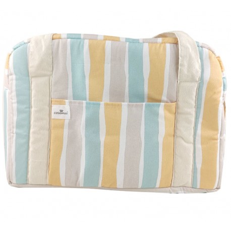 Bolso maternidad trazos