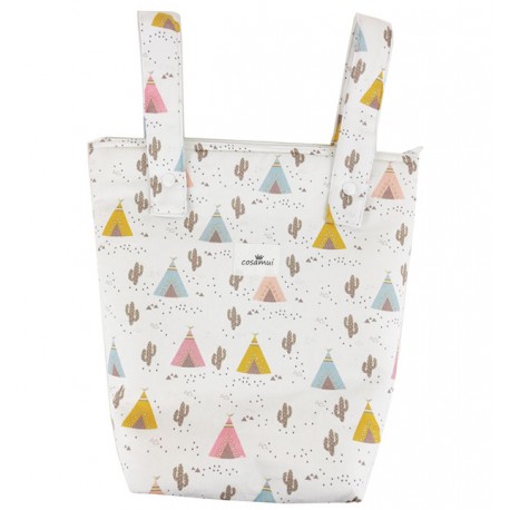 Bolso panera carro coches cactus tipis