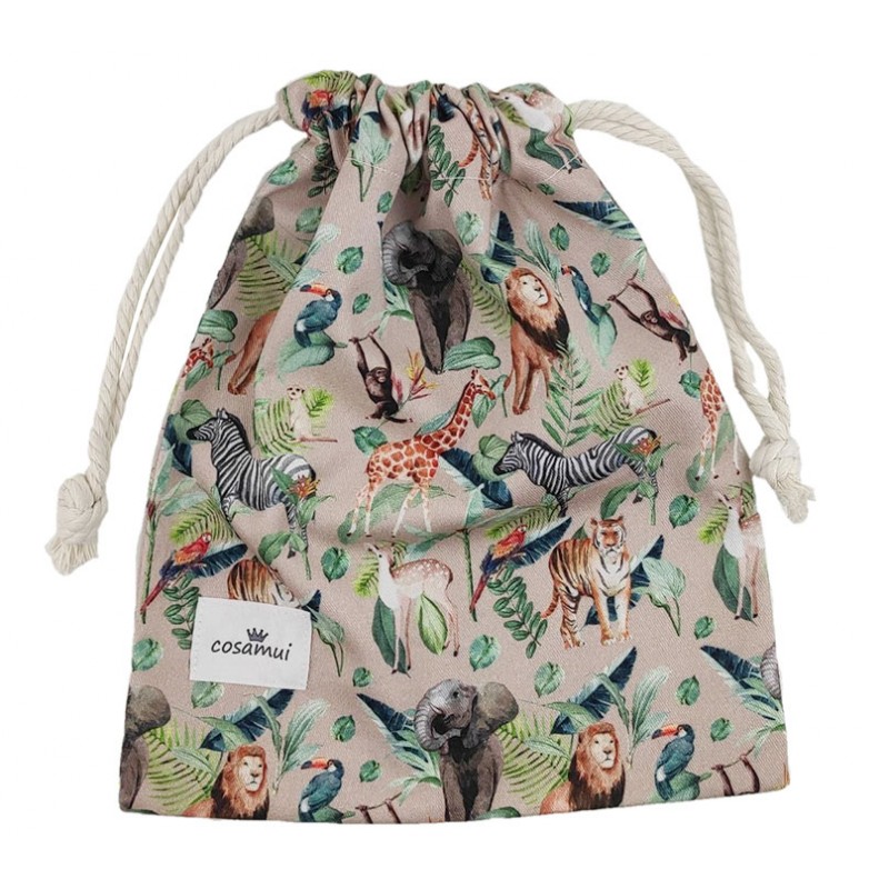 Comprar mochila niño niña personalizada nombre safari
