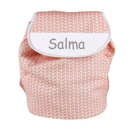 Mochila infantil salmón