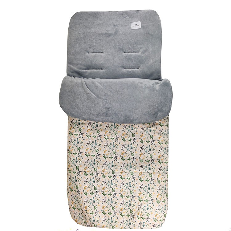 Saco silla paseo bebé o nacido olivo