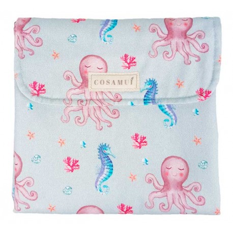 Cambiador plegable impermeable pulpos