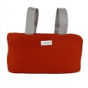 Bolso organizador waffle teja
