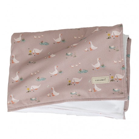 manta carrito paseo bebe patos