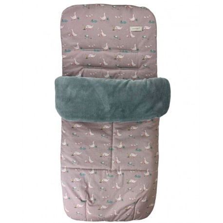 Saco invierno silla paseo bebé patos