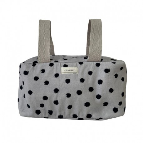 Bolso organizador carbón